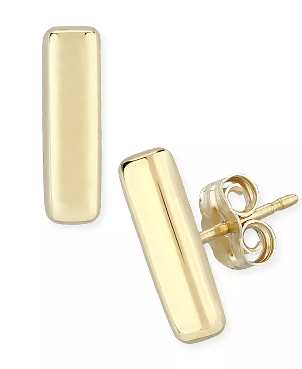 Серьги-Гвоздики в оправе из 14-каратного золота Macy'S, gold
Серьги-Гвоздики в оправе из 14-каратного золота Macy'S, gold