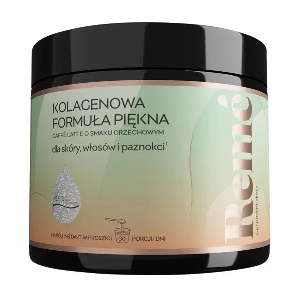 Коллагеновый порошок Reme Kolagenowa Formuła Piękna Caffe Latte o Smaku Orzechowym, 150 гр
Коллагеновый порошок Reme Kolagenowa Formuła Piękna Caffe Latte o Smaku Orzechowym, 150 гр