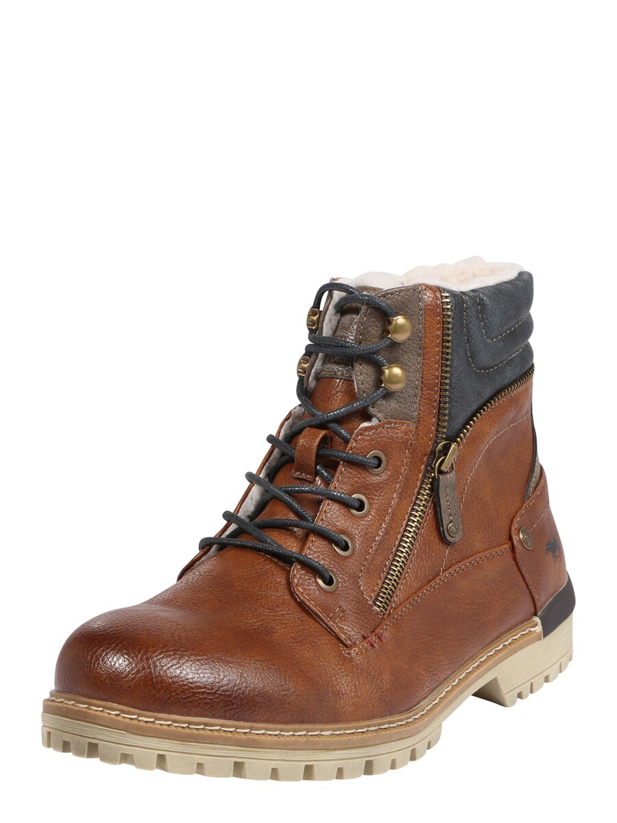 Ботинки на шнуровке MUSTANG, коричневый
Ботинки на шнуровке MUSTANG, коричневый