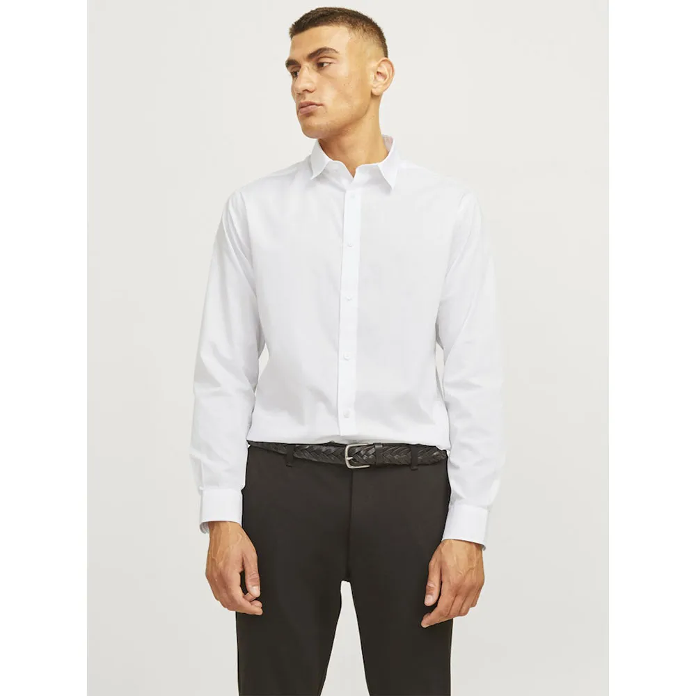 Рубашка Jj Rebel Gavin Solid, белый 
Рубашка Jj Rebel Gavin Solid, белый