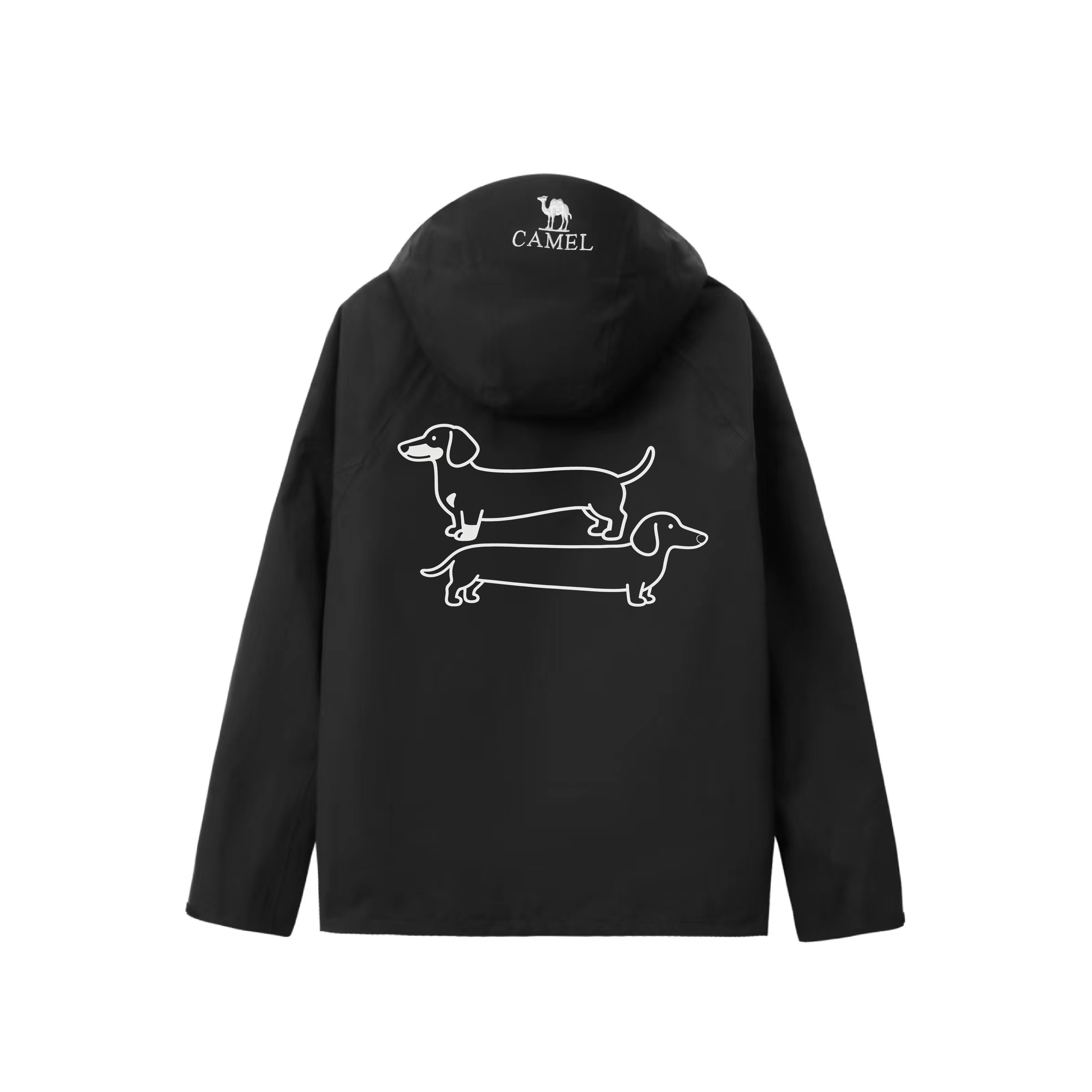 Ветровка All weather Waterproof And Windproof Unisex CAMEL, черный
Ветровка All weather Waterproof And Windproof Unisex CAMEL, черный