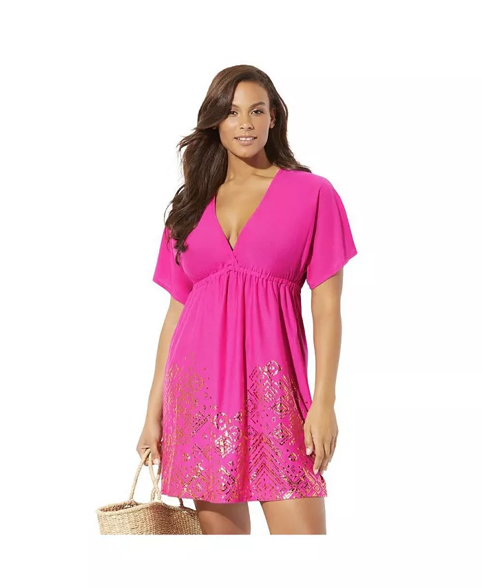 Женское платье-накидка Kate с V-образным вырезом Swimsuits for All, розовый
Женское платье-накидка Kate с V-образным вырезом Swimsuits for All, розовый