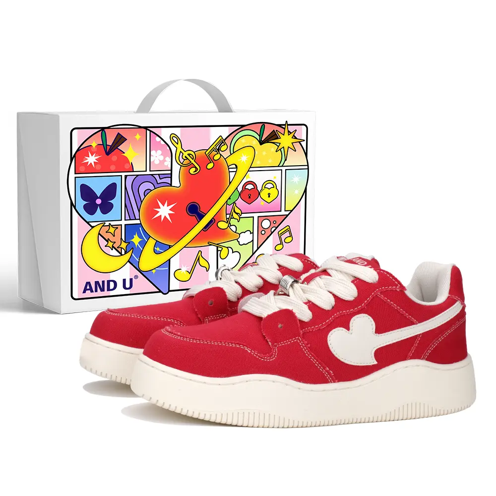 AND U Скользоустойчивые амортизирующие износостойкие увеличивающие рост низкие скейтерские кроссовки унисекс красные, цвет Red
AND U Скользоустойчивые амортизирующие износостойкие увеличивающие рост низкие скейтерские кроссовки унисекс красные, цвет Red