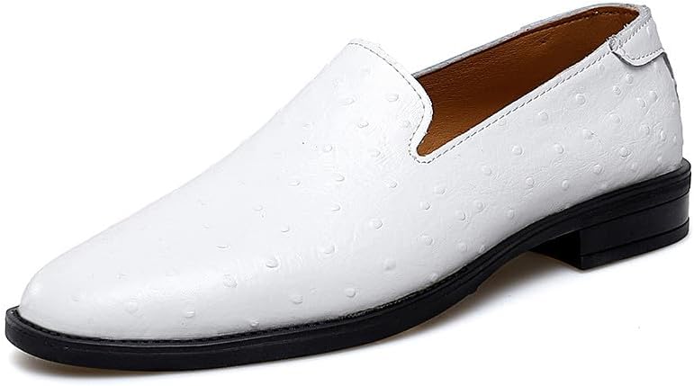 Мужские классические кожаные лоферы Santimon, слипоны, официальная обувь, повседневная и свадебная обувь, туфли под смокинг для мужчин, белый
Мужские классические кожаные лоферы Santimon, слипоны, официальная обувь, повседневная и свадебная обувь, туфли под смокинг для мужчин, белый