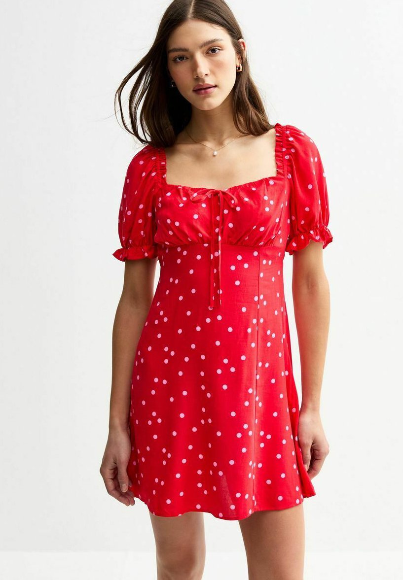 Повседневное платье POLKA DOT SQUARE NECK MINI New Look, цвет Red Pattern
Повседневное платье POLKA DOT SQUARE NECK MINI New Look, цвет Red Pattern