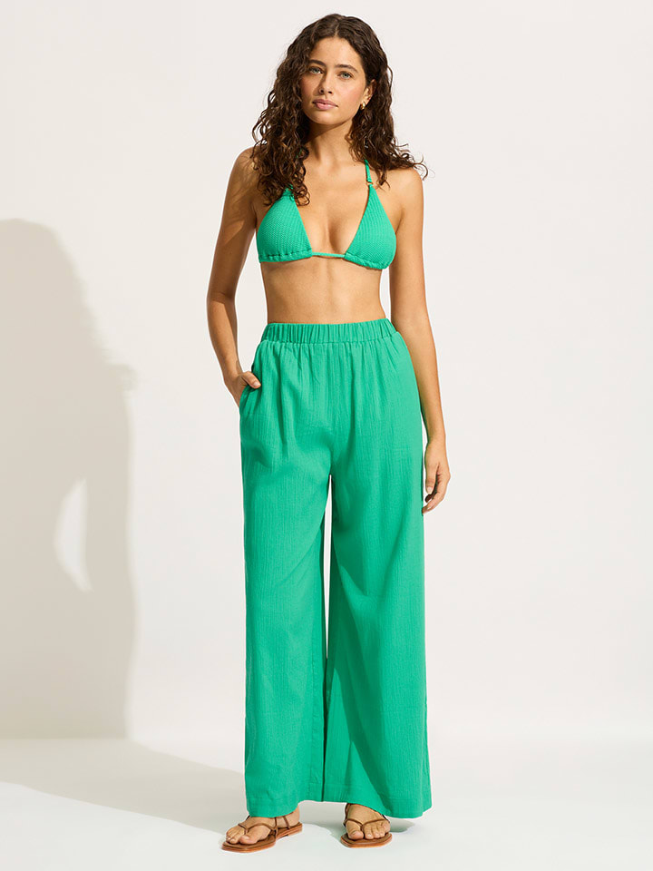 Тканевые брюки Seafolly, зеленый
Тканевые брюки Seafolly, зеленый