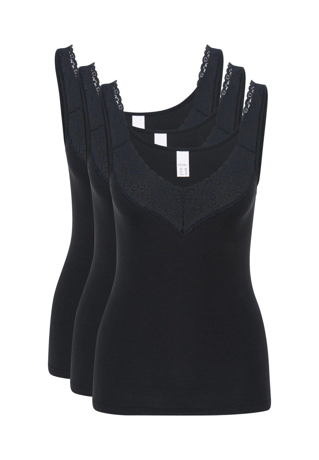 Комплект из 3 маек/топов Natalie SPEIDEL, черный
Комплект из 3 маек/топов Natalie SPEIDEL, черный