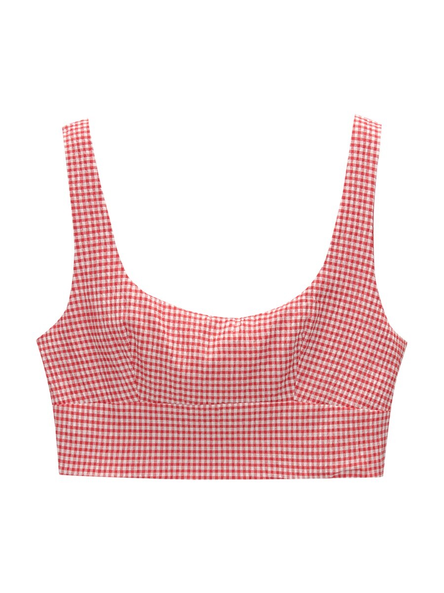 Майка Pull&Bear Top, красный
Майка Pull&Bear Top, красный