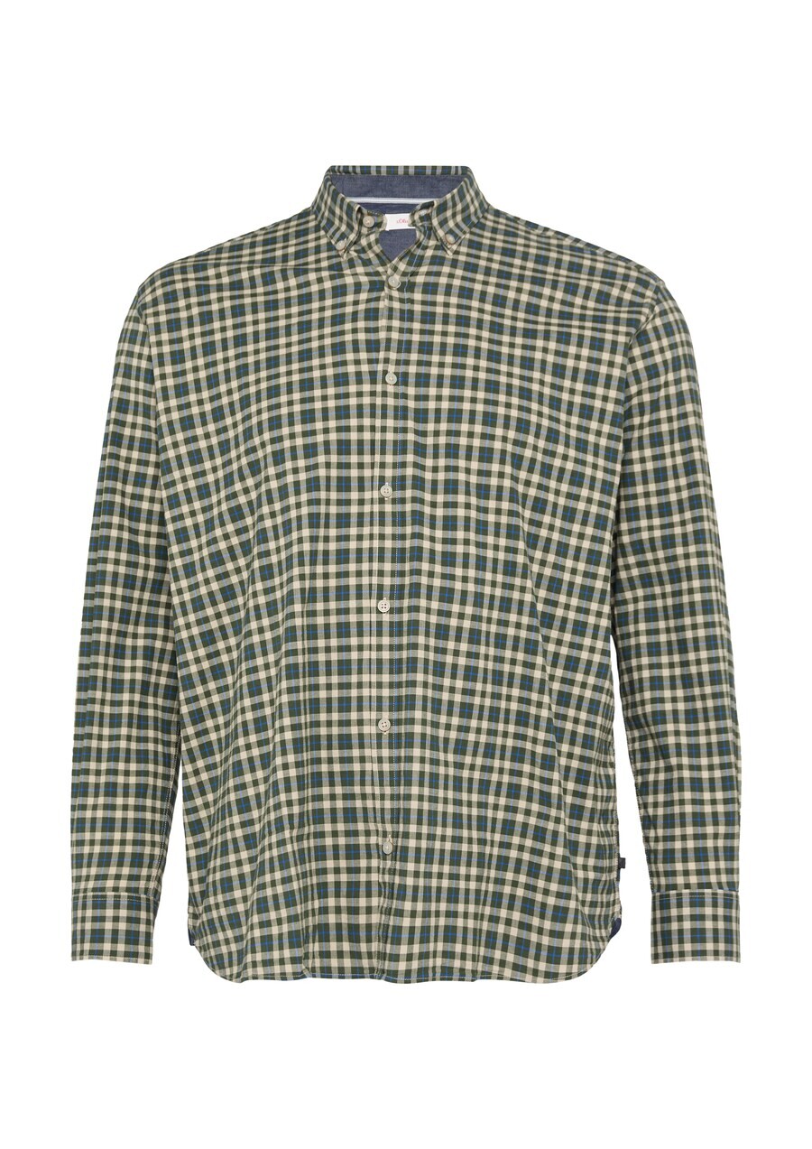 Клетчатая рубашка s.Oliver Regular fit Button Up Shirt, разноцветный
Клетчатая рубашка s.Oliver Regular fit Button Up Shirt, разноцветный
