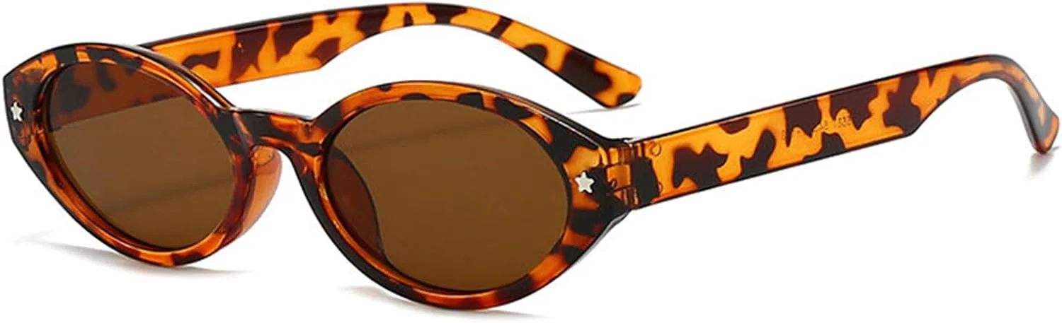 Солнцезащитные очки Willochra в стиле ретро, овальные, для женщин и мужчин, винтажные, 90-х, маленькие, «кошачий глаз», с заклепками, черные, UV400, C11
Солнцезащитные очки Willochra в стиле ретро, овальные, для женщин и мужчин, винтажные, 90-х, маленькие, «кошачий глаз», с заклепками, черные, UV400, C11