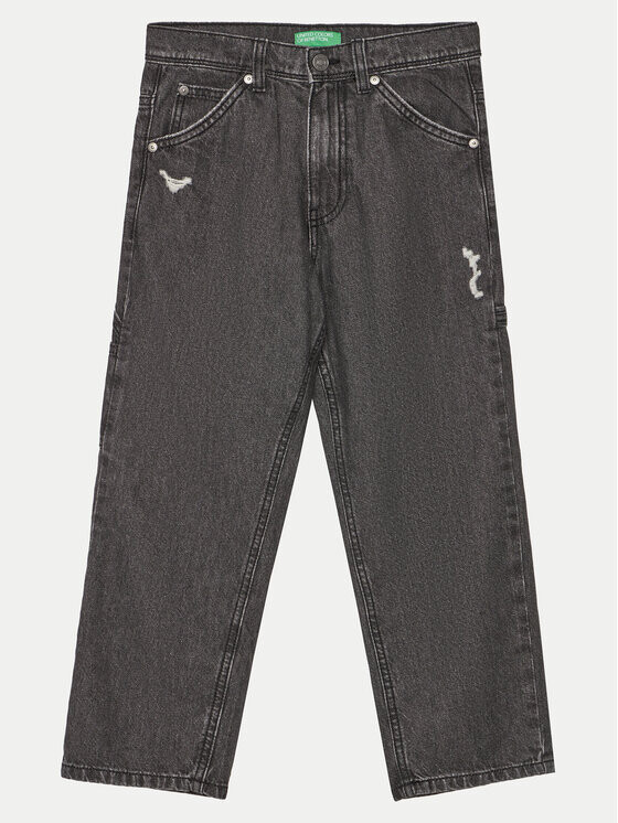 Джинсы прямого кроя United Colors Of Benetton, черный
Джинсы прямого кроя United Colors Of Benetton, черный