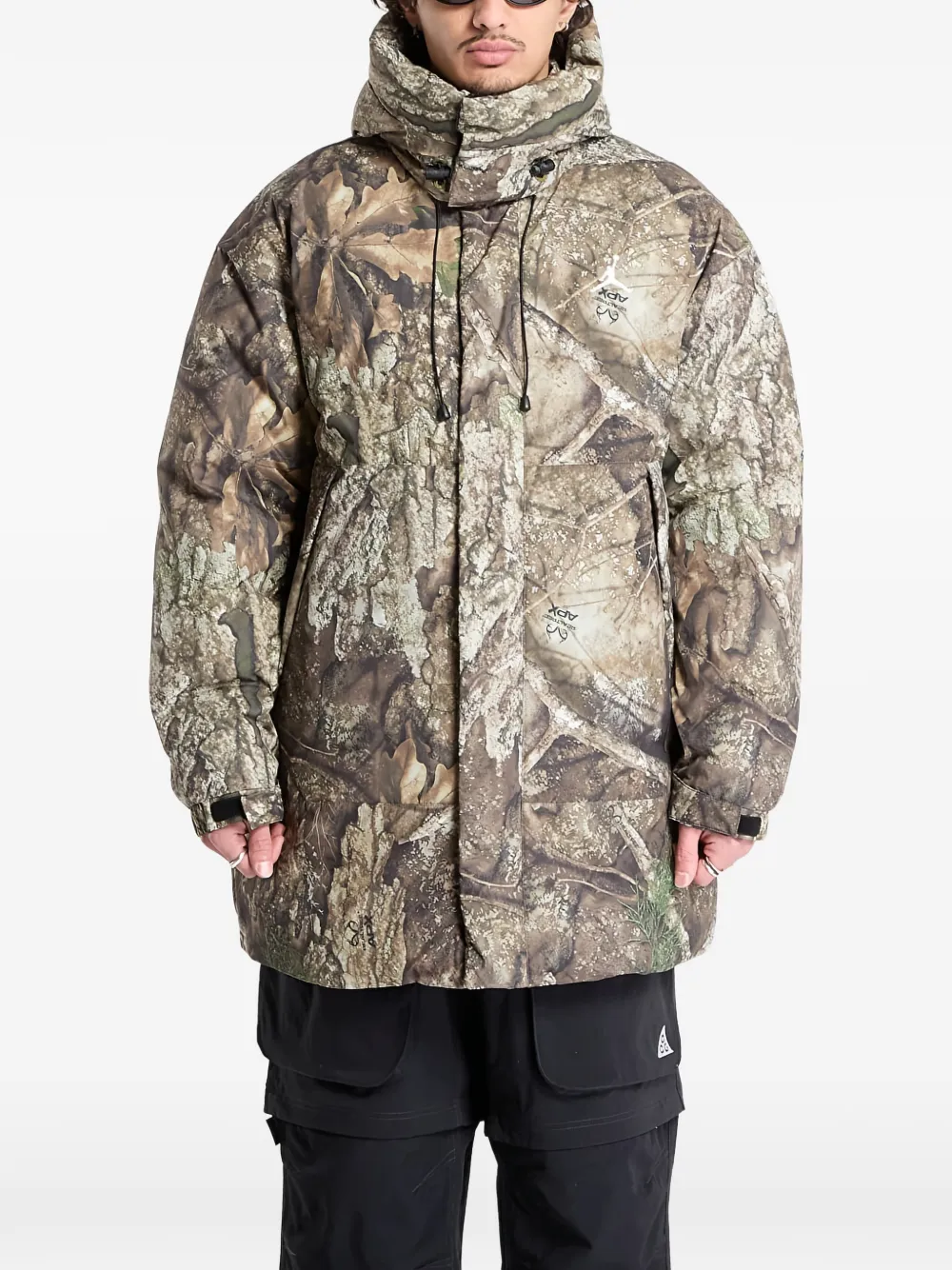 Парка с принтом и капюшоном Jordan, зеленый
Парка с принтом и капюшоном Jordan, зеленый