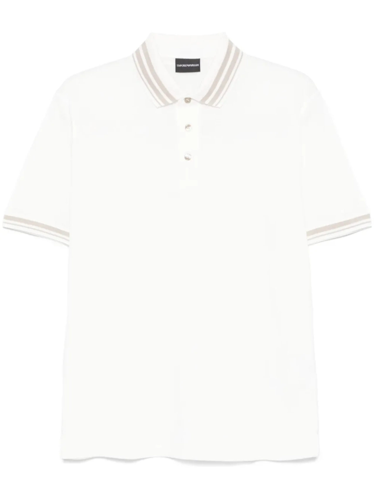 Рубашка поло с вышитым логотипом Emporio Armani, белый
Рубашка поло с вышитым логотипом Emporio Armani, белый