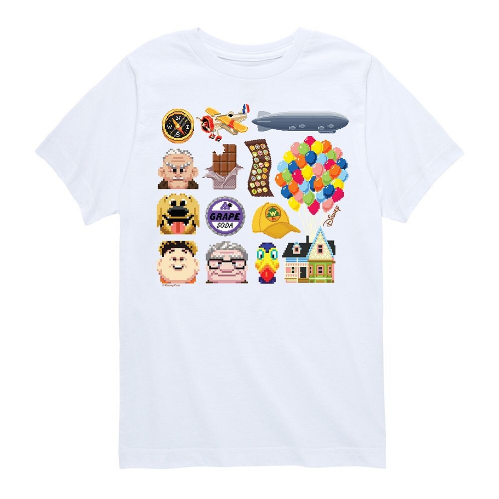 Футболка с рисунком в виде сетки для мальчиков 8–20 лет Disney's Up, белый
Футболка с рисунком в виде сетки для мальчиков 8–20 лет Disney's Up, белый