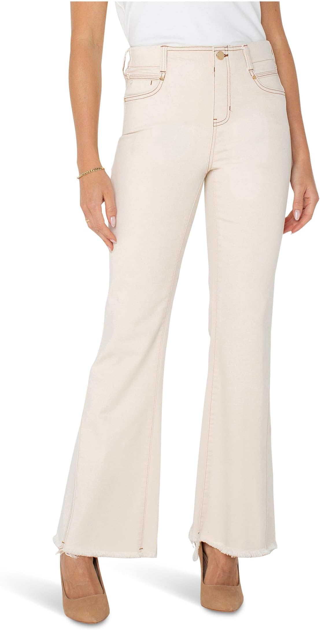 Джинсы Liverpool Los Angeles Gia Glider Pull-on Flare With Forward Side Seam, Seaside Dunes
Джинсы Liverpool Los Angeles Gia Glider Pull-on Flare With Forward Side Seam, Seaside Dunes