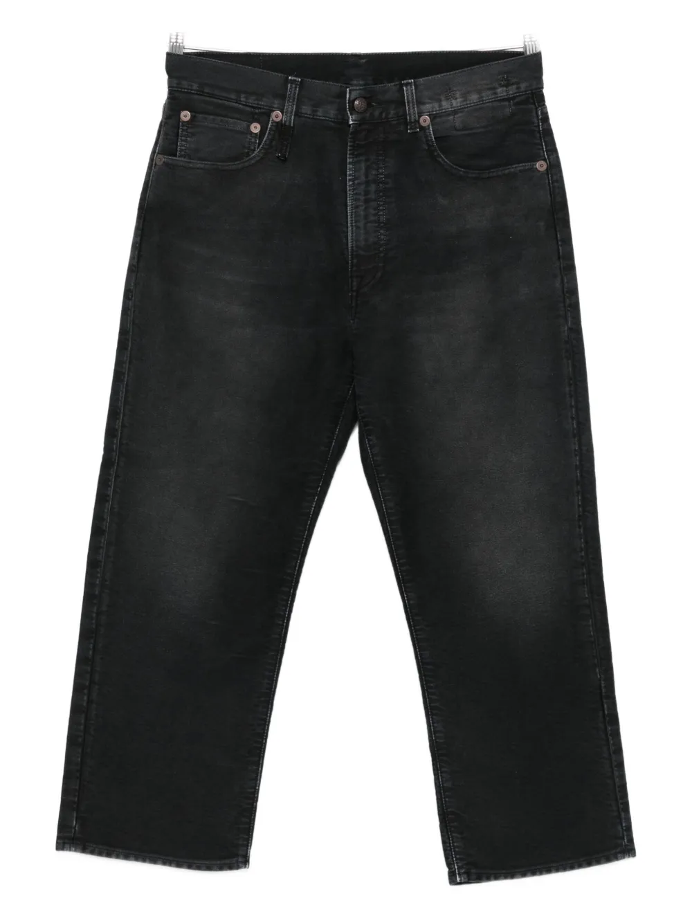 Джинсы прямого кроя с эффектом потертости R12, черный
Джинсы прямого кроя с эффектом потертости R12, черный