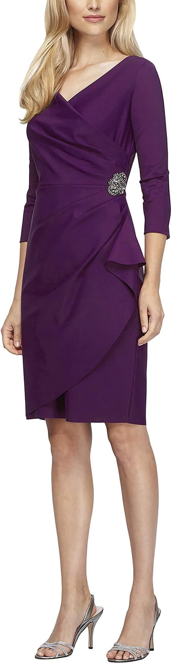 Платье Alex Evenings Short Scuba Sheath Dress with 3/4 Sleeves, цвет Summer Plum
Платье Alex Evenings Short Scuba Sheath Dress with 3/4 Sleeves, цвет Summer Plum