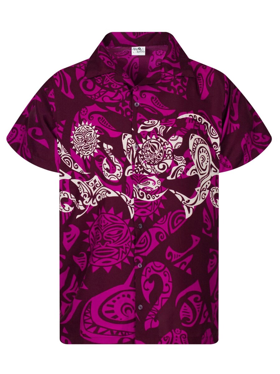 Рубашка King Kameha Maori Chest, фиолетовый
Рубашка King Kameha Maori Chest, фиолетовый