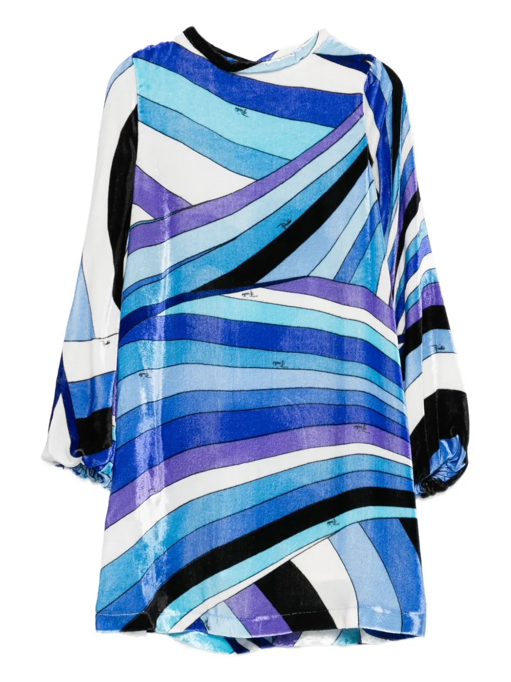 Бархатное платье Pucci Junior, синий
Бархатное платье Pucci Junior, синий