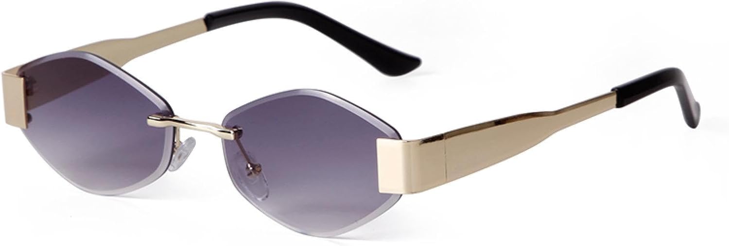 Солнцезащитные очки с защитой от УФ-излучения UV400 | Металлическая безрамочная конструкция, синие линзы | Для женщин и мужчин, для занятий спортом на открытом воздухе и вождения DSVIGF, 02
Солнцезащитные очки с защитой от УФ-излучения UV400 | Металлическая безрамочная конструкция, синие линзы | Для женщин и мужчин, для занятий спортом на открытом воздухе и вождения DSVIGF, 02