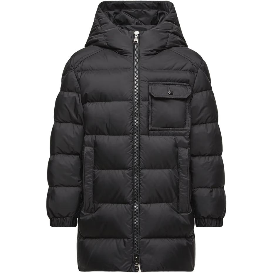 Moncler Детская черная пуховая куртка
Moncler Детская черная пуховая куртка