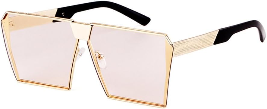 Модные солнцезащитные очки в стиле стимпанк с зеркальными линзами для мужчин, металлические, крутые, в стиле хип-хоп, винтажные, большие, с плоской верхней частью, для женщин TYUVIVO, C9
Модные солнцезащитные очки в стиле стимпанк с зеркальными линзами для мужчин, металлические, крутые, в стиле хип-хоп, винтажные, большие, с плоской верхней частью, для женщин TYUVIVO, C9