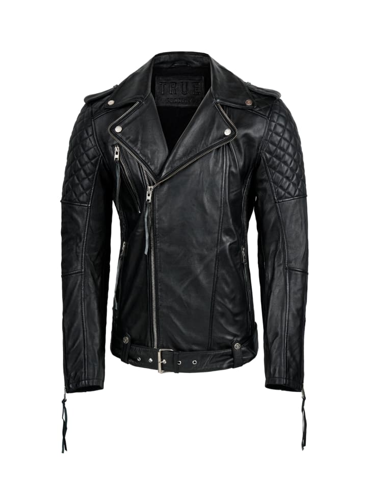 Trueprodigy Кожаная куртка Simba черного цвета
Trueprodigy Кожаная куртка Simba черного цвета