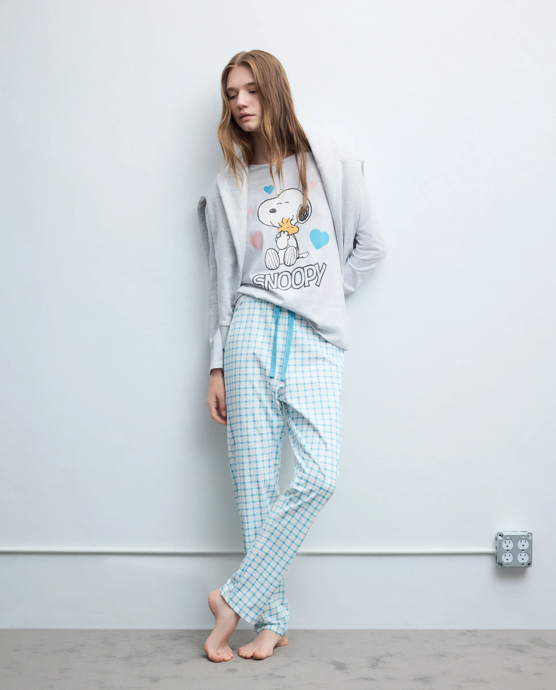 Женские длинные пижамные штаны с принтом Easy Wear, зеленый
Женские длинные пижамные штаны с принтом Easy Wear, зеленый