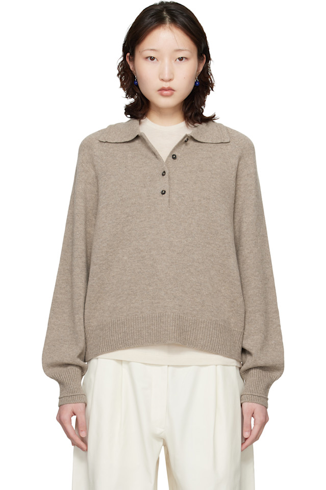 Поло из мериносовой шерсти Cordera, серо-коричневый
Поло из мериносовой шерсти Cordera, серо-коричневый