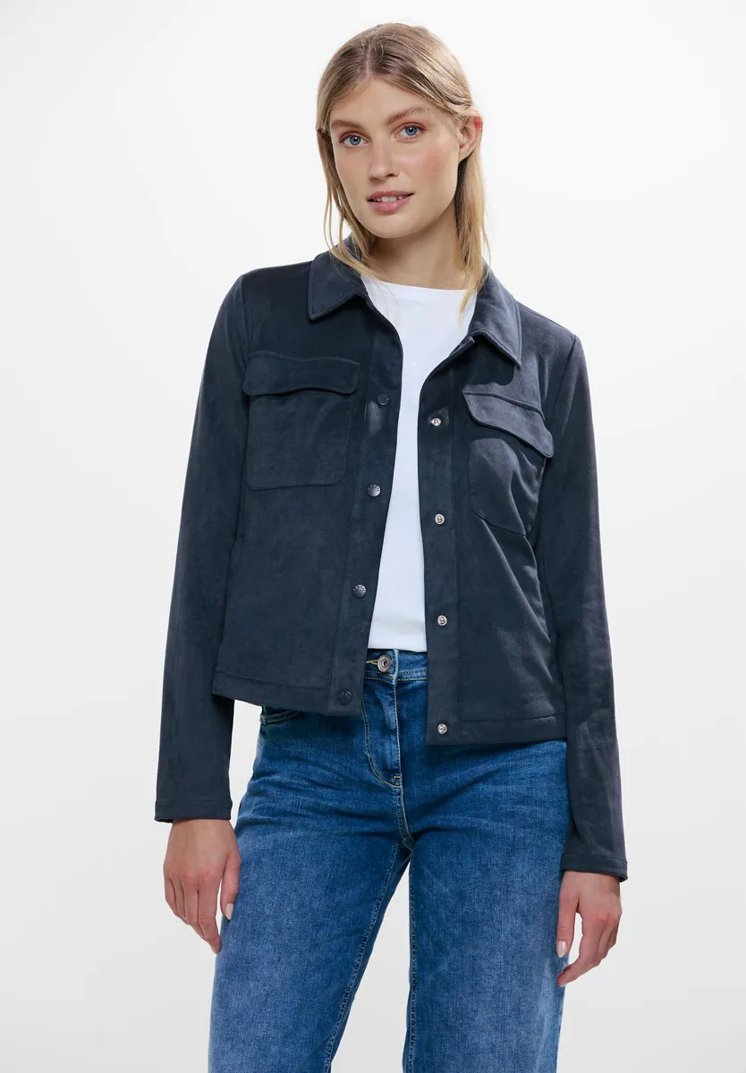 Короткая куртка Cecil без капюшона, однотонная, джинсовый
Короткая куртка Cecil без капюшона, однотонная, джинсовый