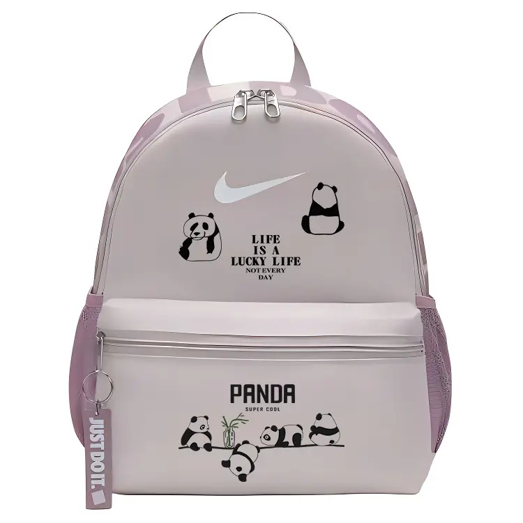 Nike Тканевый рюкзак женский серый фиолетовый и фуксия и белый, Panda
Nike Тканевый рюкзак женский серый фиолетовый и фуксия и белый, Panda