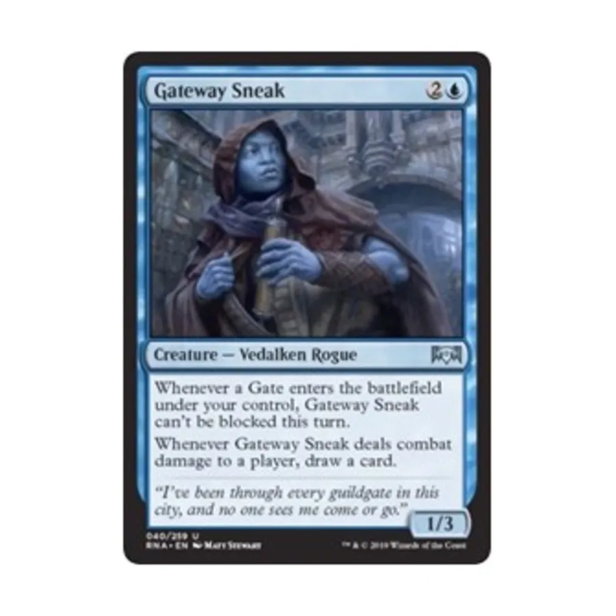 CCG Проникновение через врата (U), MTG - Ravnica Allegiance
CCG Проникновение через врата (U), MTG - Ravnica Allegiance