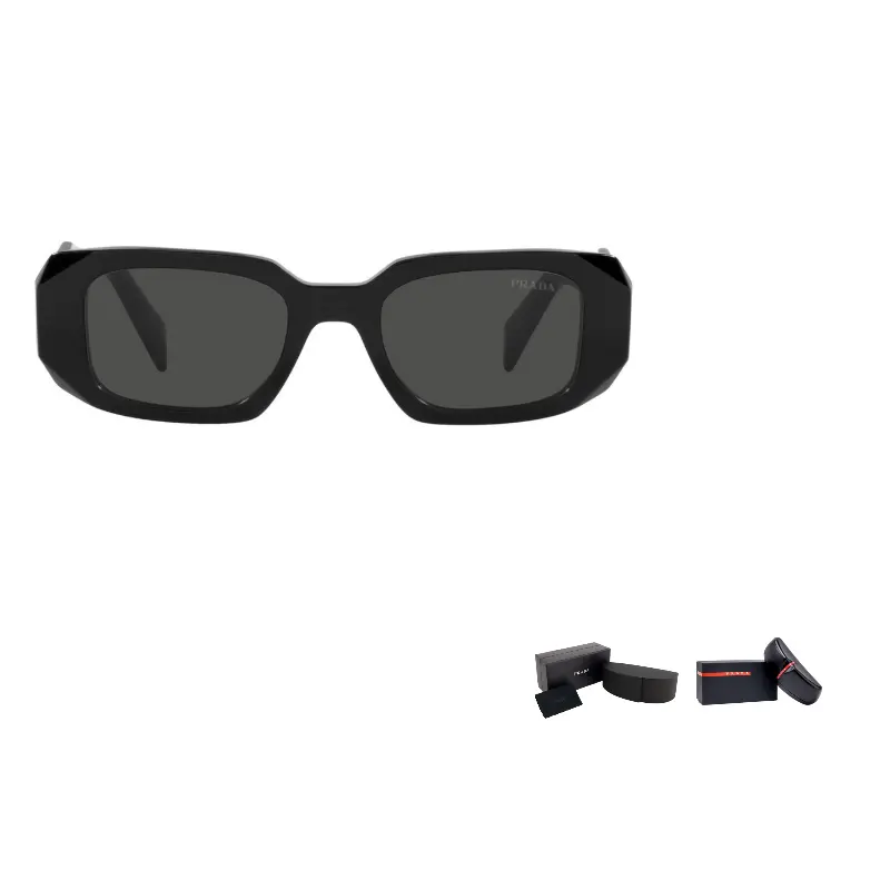 PRADA Прямоугольные солнцезащитные очки, Black
PRADA Прямоугольные солнцезащитные очки, Black