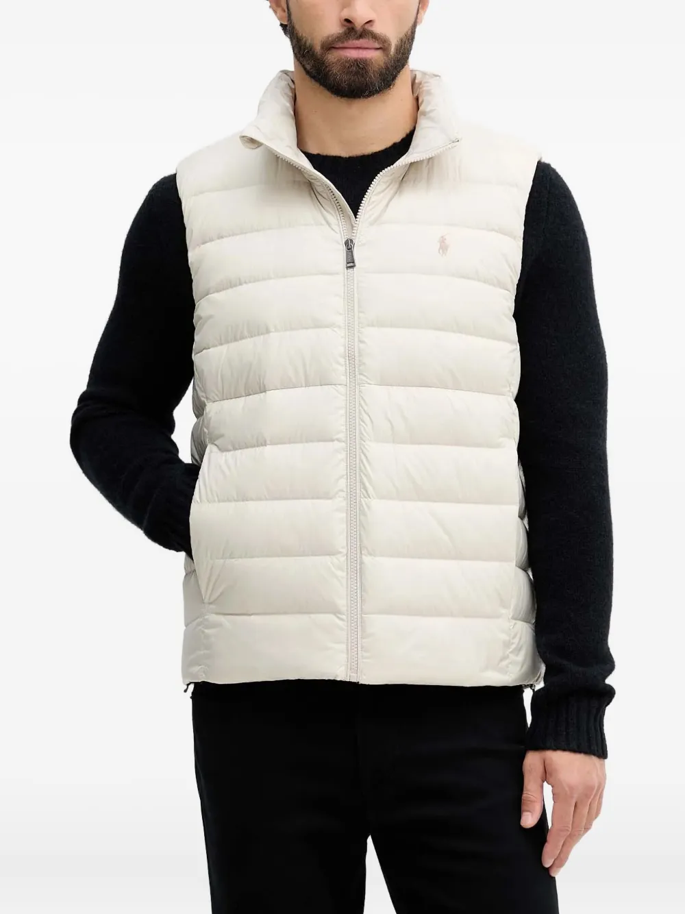 Жилет на молнии Polo Ralph Lauren, бежевый
Жилет на молнии Polo Ralph Lauren, бежевый