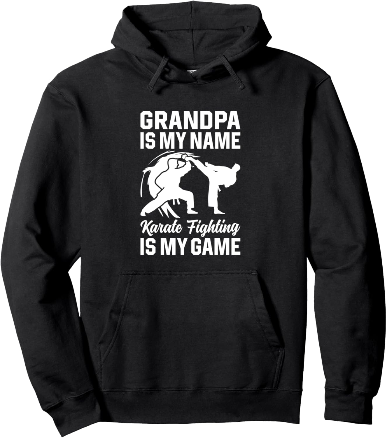 Меня зовут Дедушка-каратист, моя игра - каратистский бой. Худи Karate Grandpa Karate Fighter, черный
Меня зовут Дедушка-каратист, моя игра - каратистский бой. Худи Karate Grandpa Karate Fighter, черный