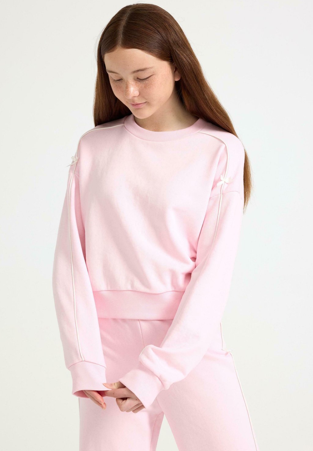 Толстовка Lindex, светло-розовый
Толстовка Lindex, светло-розовый