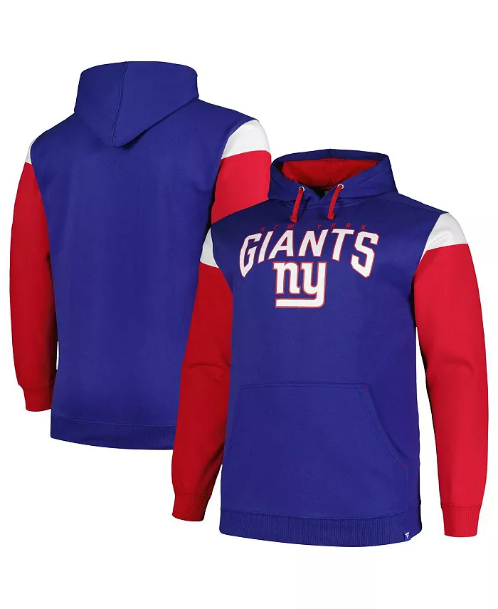 Мужской Royal New York Giants Big and Tall Trench Battle толстовка с капюшоном Profile
Мужской Royal New York Giants Big and Tall Trench Battle толстовка с капюшоном Profile