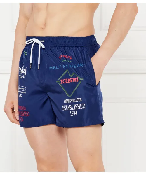 Пляжные шорты Regular fit Iceberg, синий
Пляжные шорты Regular fit Iceberg, синий