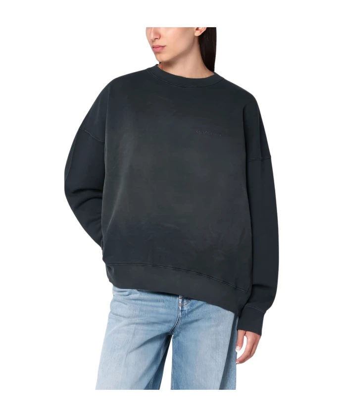 Свитер с круглым вырезом и декором в виде звезд Golden Goose, черный
Свитер с круглым вырезом и декором в виде звезд Golden Goose, черный