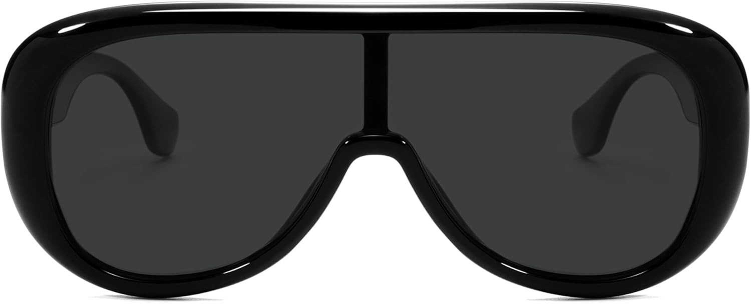 Солнцезащитные очки-авиаторы VANLINKER большого размера, квадратной формы, модные, цельные, с поляризованными линзами, в стиле ретро-футуризма, модель VL9888, C1-black/Grey
Солнцезащитные очки-авиаторы VANLINKER большого размера, квадратной формы, модные, цельные, с поляризованными линзами, в стиле ретро-футуризма, модель VL9888, C1-black/Grey