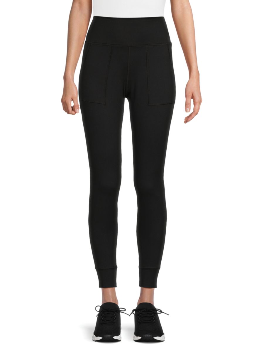 Леггинсы с манжетами на щиколотке DKNY, черный
Леггинсы с манжетами на щиколотке DKNY, черный