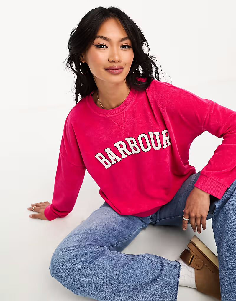 Толстовка с логотипом Bracken ярко-розового цвета Barbour
Толстовка с логотипом Bracken ярко-розового цвета Barbour