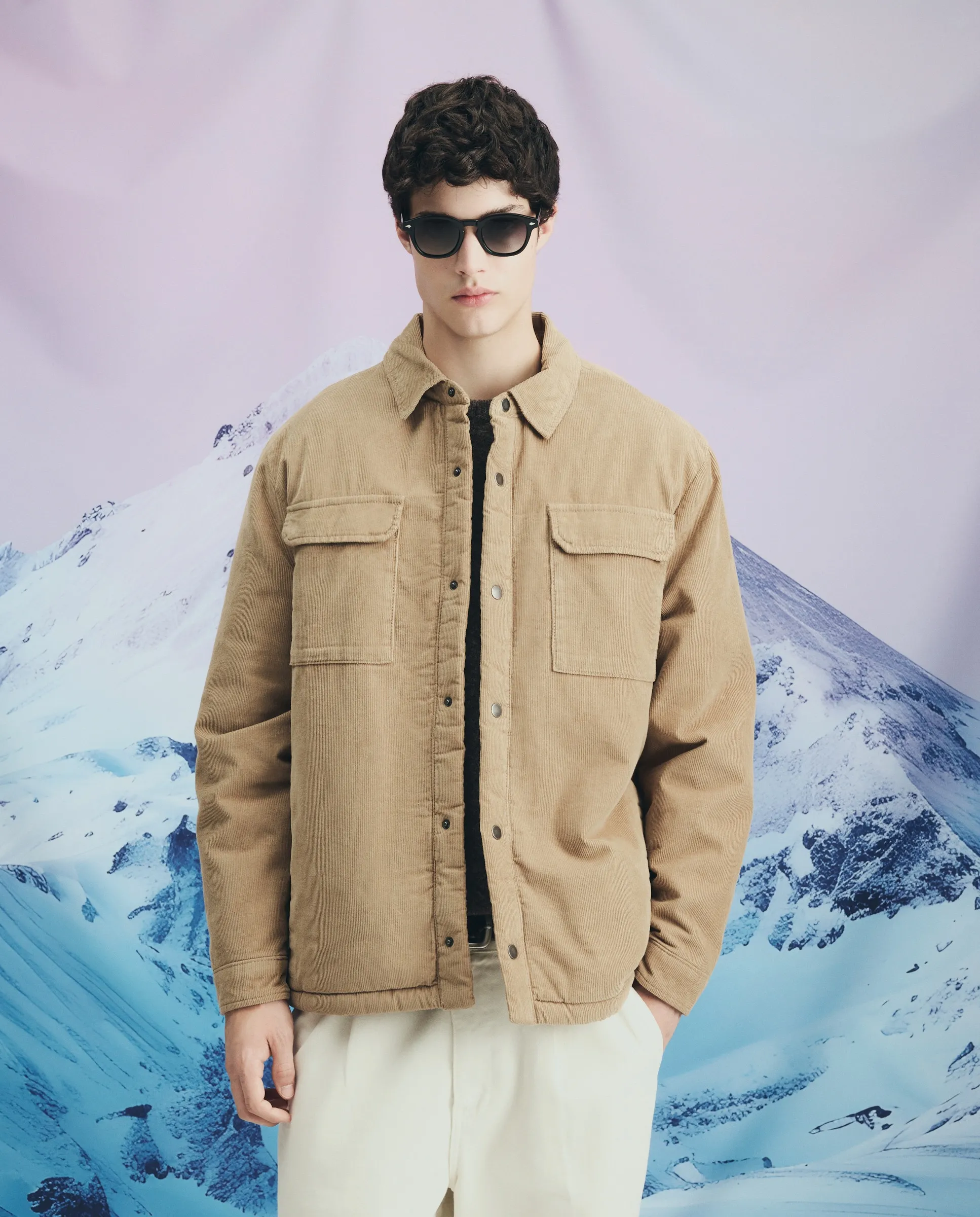 Мужская куртка-рубашка из вельвета с меховым утеплителем Green Coast, коричневый
Мужская куртка-рубашка из вельвета с меховым утеплителем Green Coast, коричневый