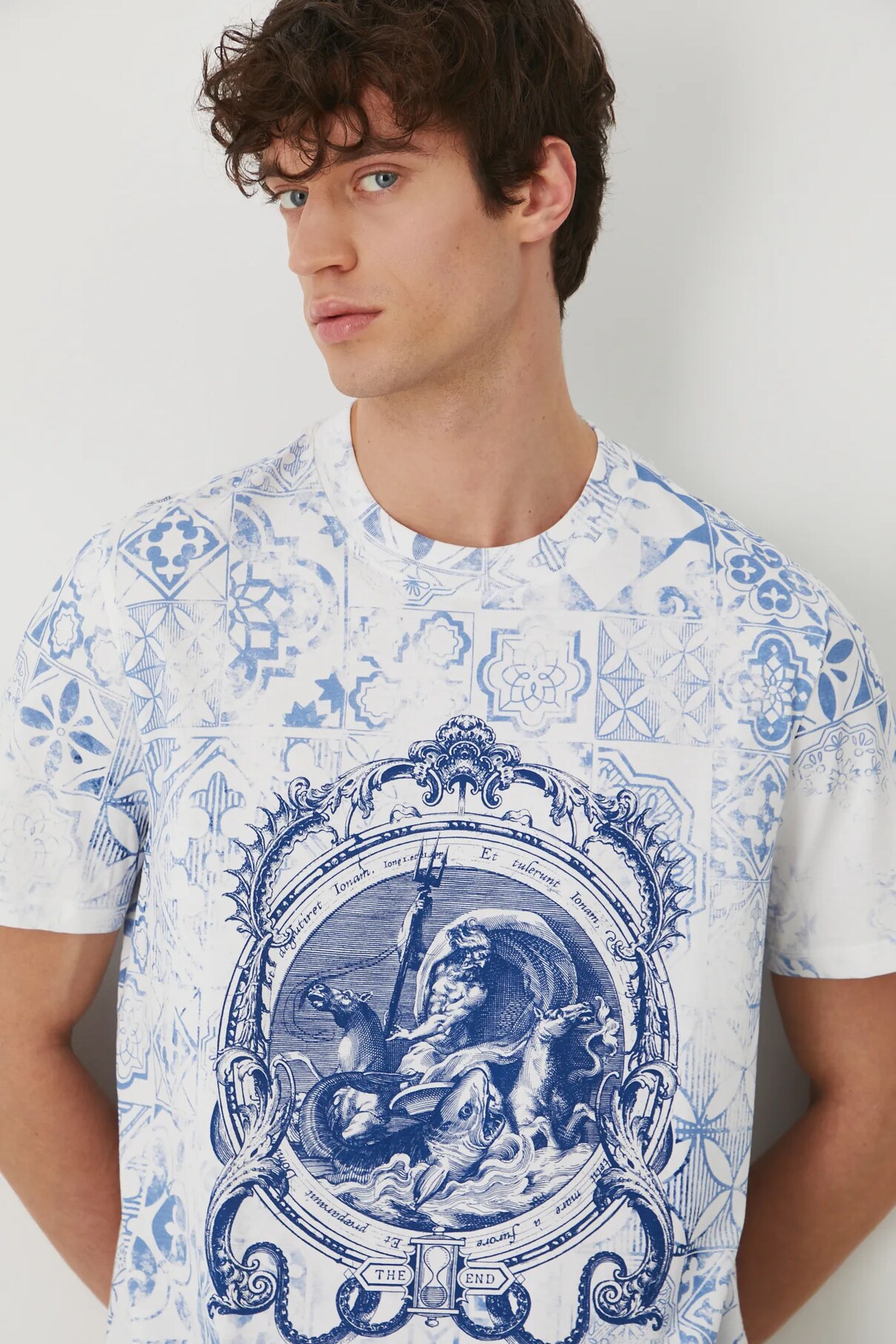 Футболка из хлопка Medicine, синий 
Футболка из хлопка Medicine, синий