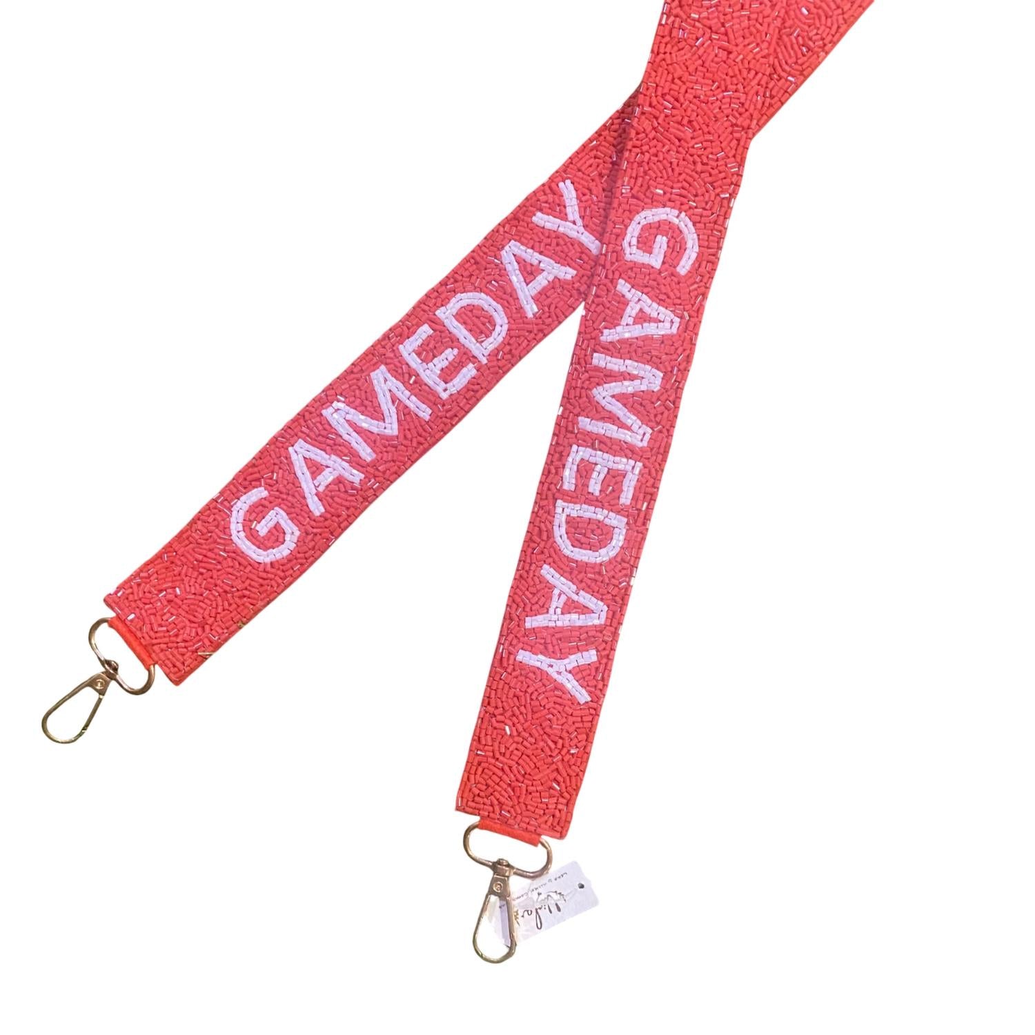 Блестящий ремешок для сумки в горошек Brick Red Bling What's Hot
Блестящий ремешок для сумки в горошек Brick Red Bling What's Hot