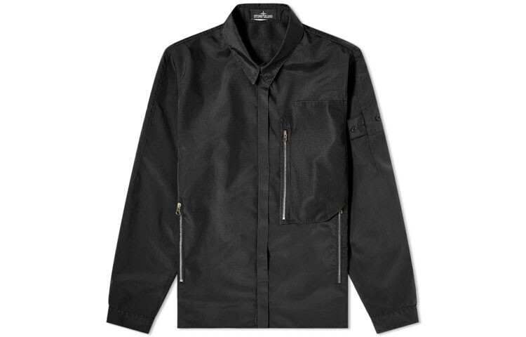 Куртка мужская Stone Island Shadow Project с карманами, черный 
Куртка мужская Stone Island Shadow Project с карманами, черный