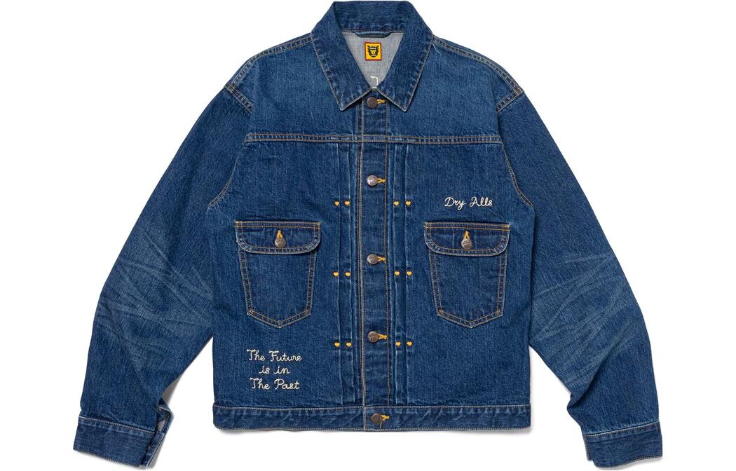 Джинсовая куртка на пуговицах Human Made, синий
Джинсовая куртка на пуговицах Human Made, синий