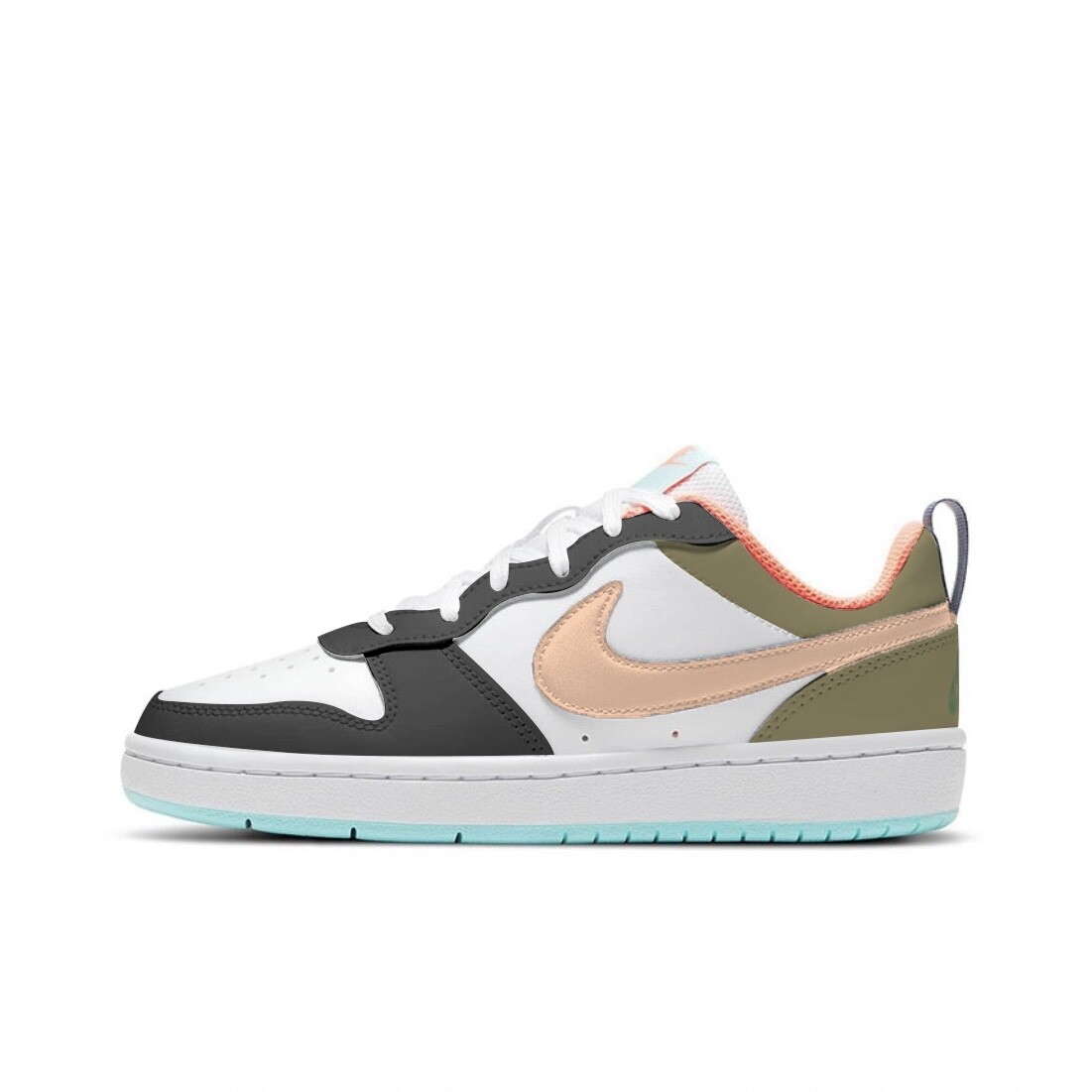 Кроссовки Nike Court Borough 2 Skateboarding Shoes Women's Low-top White/black/green/pink, зеленый
Кроссовки Nike Court Borough 2 Skateboarding Shoes Women's Low-top White/black/green/pink, зеленый