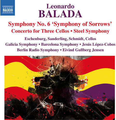 CD диск Balada / Schmidt / Sanderling / Eschenburg: Sym 6 Con for Three Cellos & Steel Sym
CD диск Balada / Schmidt / Sanderling / Eschenburg: Sym 6 Con for Three Cellos & Steel Sym