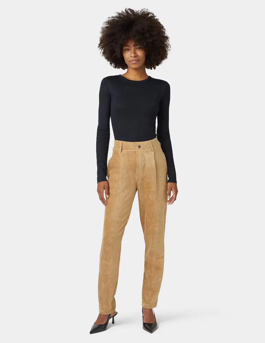 Женские брюки из вельвета с высокой посадкой и прямым кроем Hue, коричневый
Женские брюки из вельвета с высокой посадкой и прямым кроем Hue, коричневый